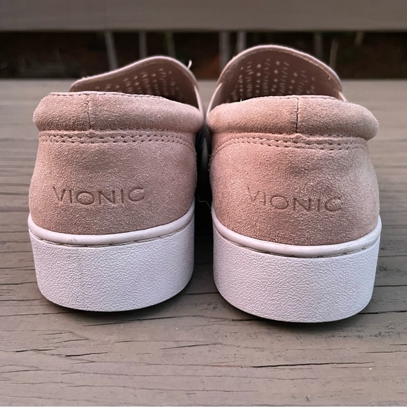 Vionic Splendid Midi Perf Slip On Dusty Pink Shoes size 6 - Picture 8 of 13